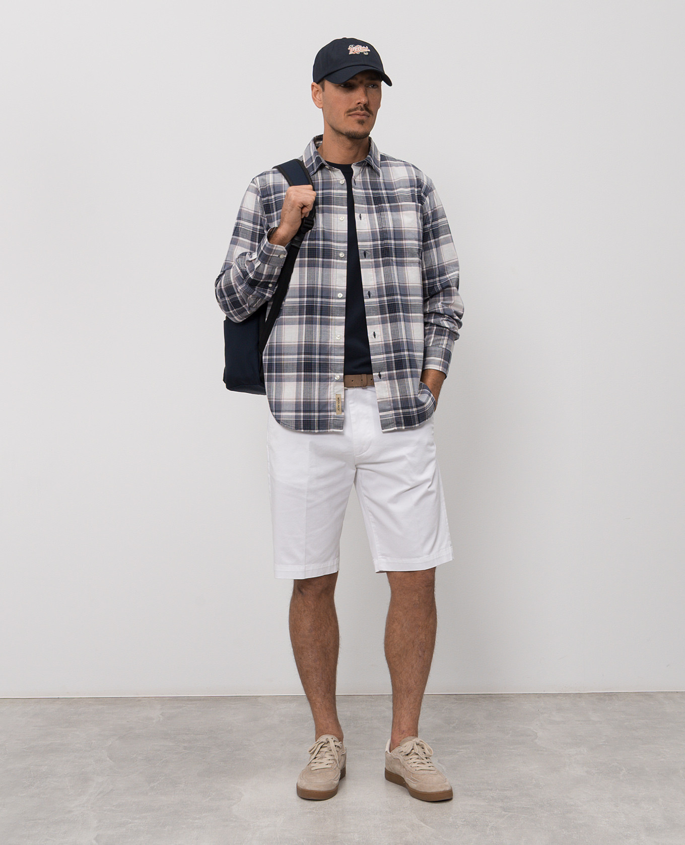 

Blue checkered shirt Woolrich