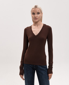 Dondup Brown longsleeve DS088JS0324DXXX