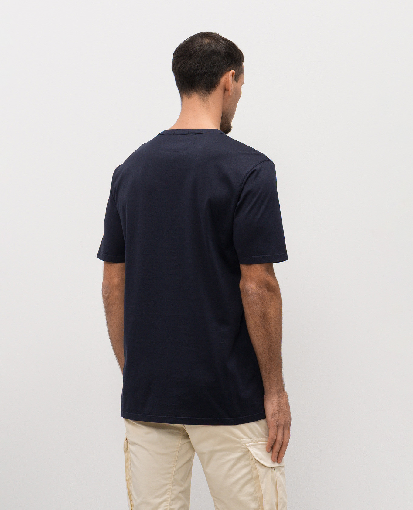 

Blue T-shirt with logo C.P. Company