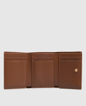 Fendi Brown FF Diamonds leather wallet 8M0559ALV4