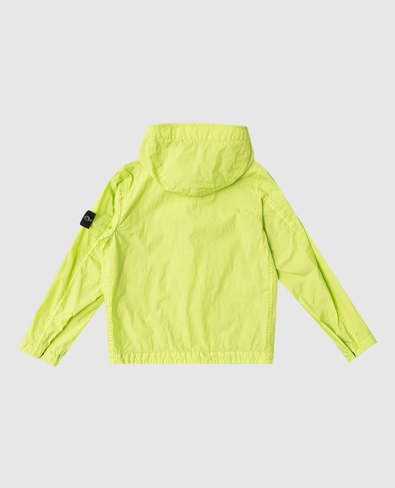 

Children's green jacket with logo Stone Island