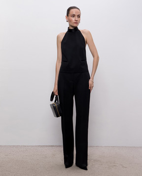 Alexander McQueen Black wool pants 847381QJAAC