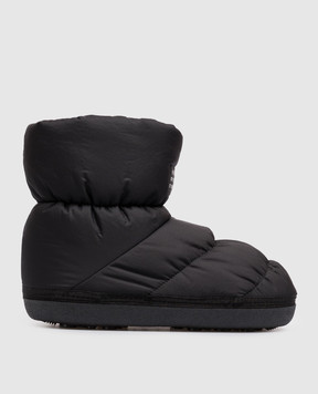 Maison Margiela MM6 Children's black quilted boots 839493639