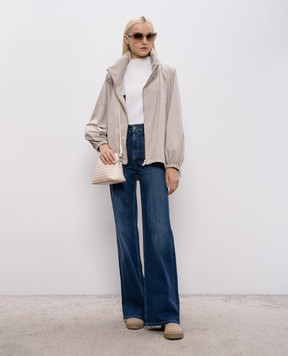 MooRER Beige windbreaker LEHUA LEHUASTP