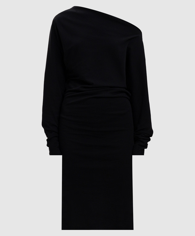 petite black velvet dress Alex Evenings Regular main image 0