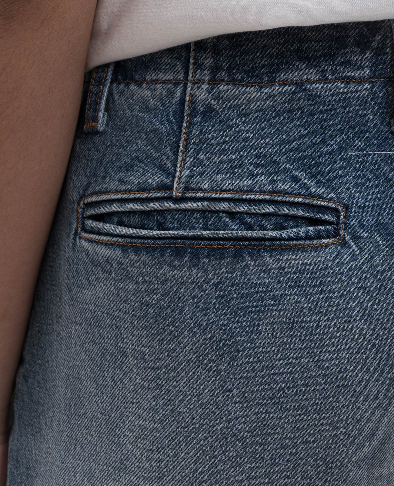 

Blue jeans with a worn effect Maison Margiela MM6
