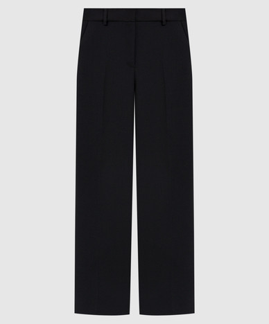 Kaia black wool pants