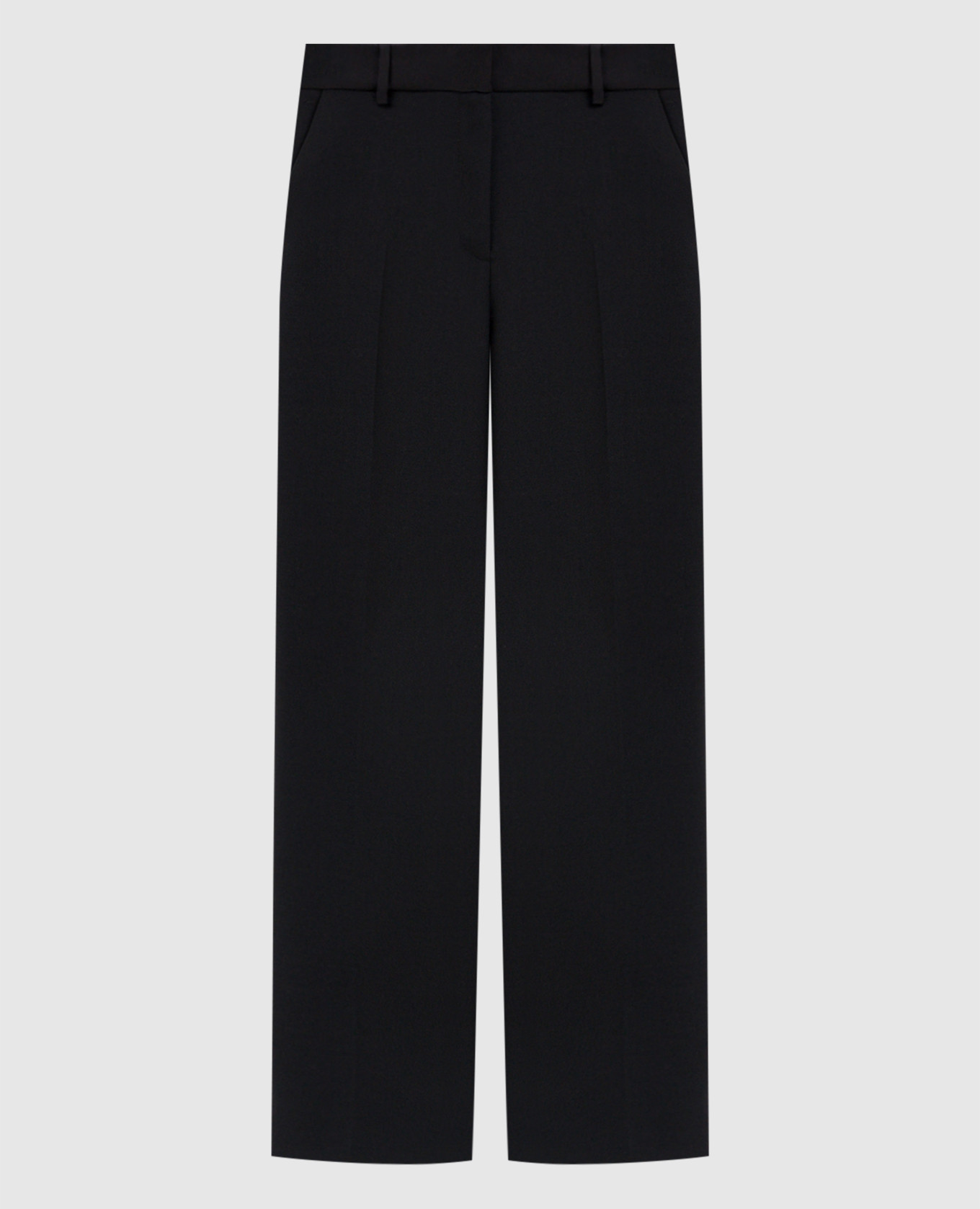 Kaia black wool pants