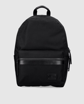 Premiata Black backpack with logo patch BLADE