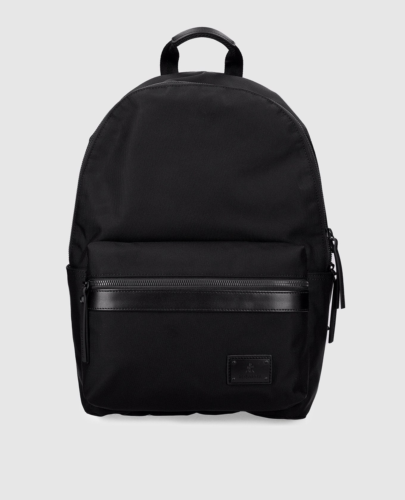 

Black backpack with logo patch Premiata
