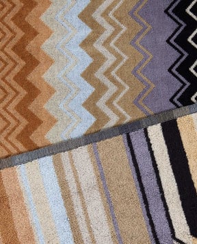Missoni Home Giacomo terry towel with pattern 1G3SP99826