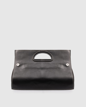 Max & Co Black leather Bookbag MCLBIGBOOKBAG3