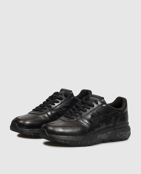 Premiata Mick black leather sneakers MICK1453N