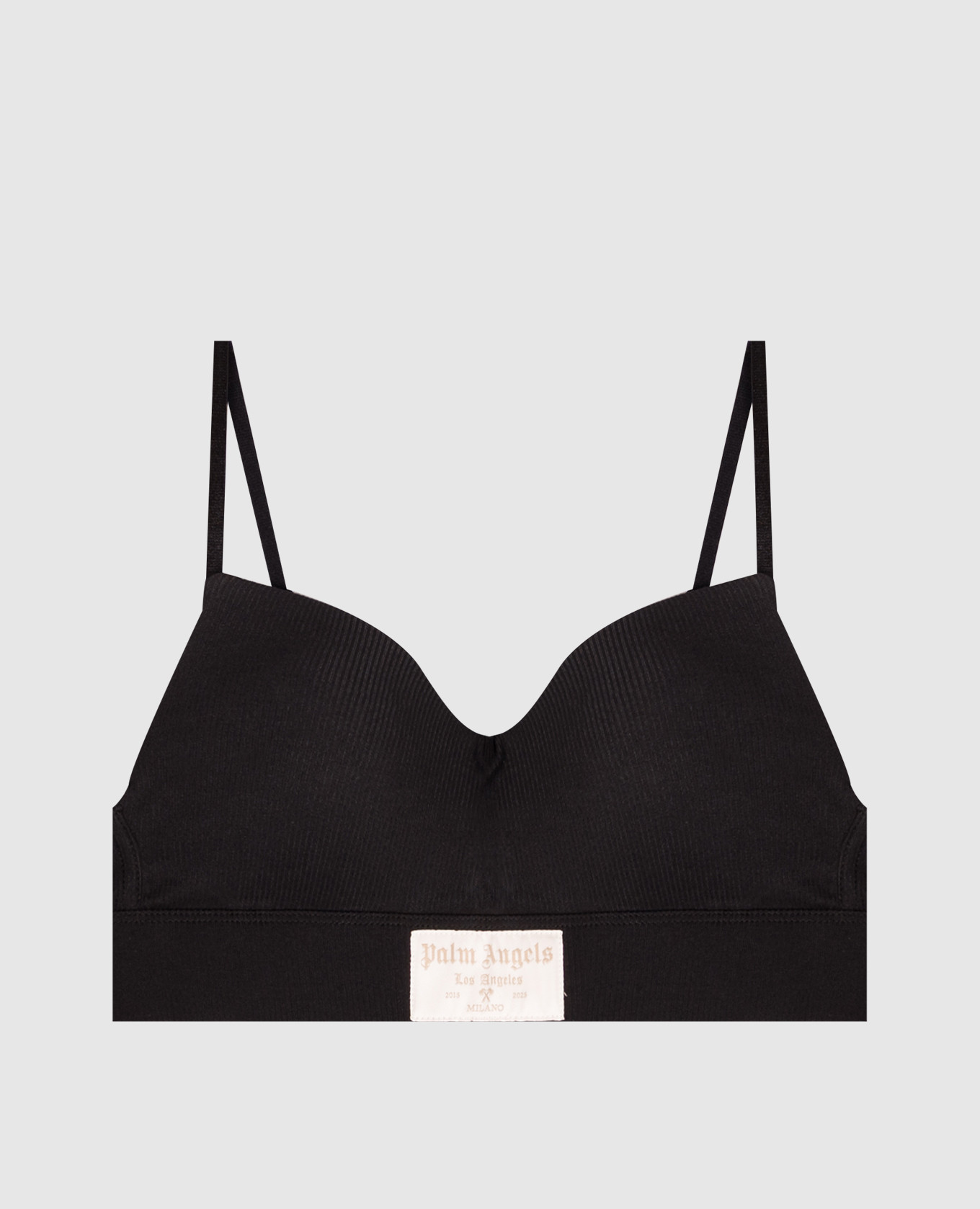 Black bodice with logo patch