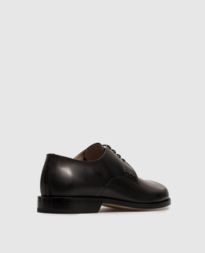 JW Anderson Black leather derby shoes LU0001LA0391