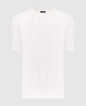 Peserico Ivory silk T-shirt R59462F1809317