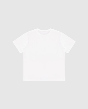 Dolce&Gabbana Children's white T-shirt with logo L4JT7TG7P1T36