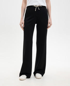 Marco Pescarolo Fency black sweatpants FENCYD53Y19