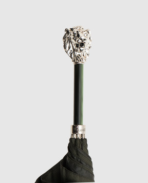 Pasotti Green umbrella-cane Lion OMITUO478RASO67686