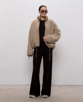 Elpidio Loffredo Brown reversible mink fur coat VIS1560AH
