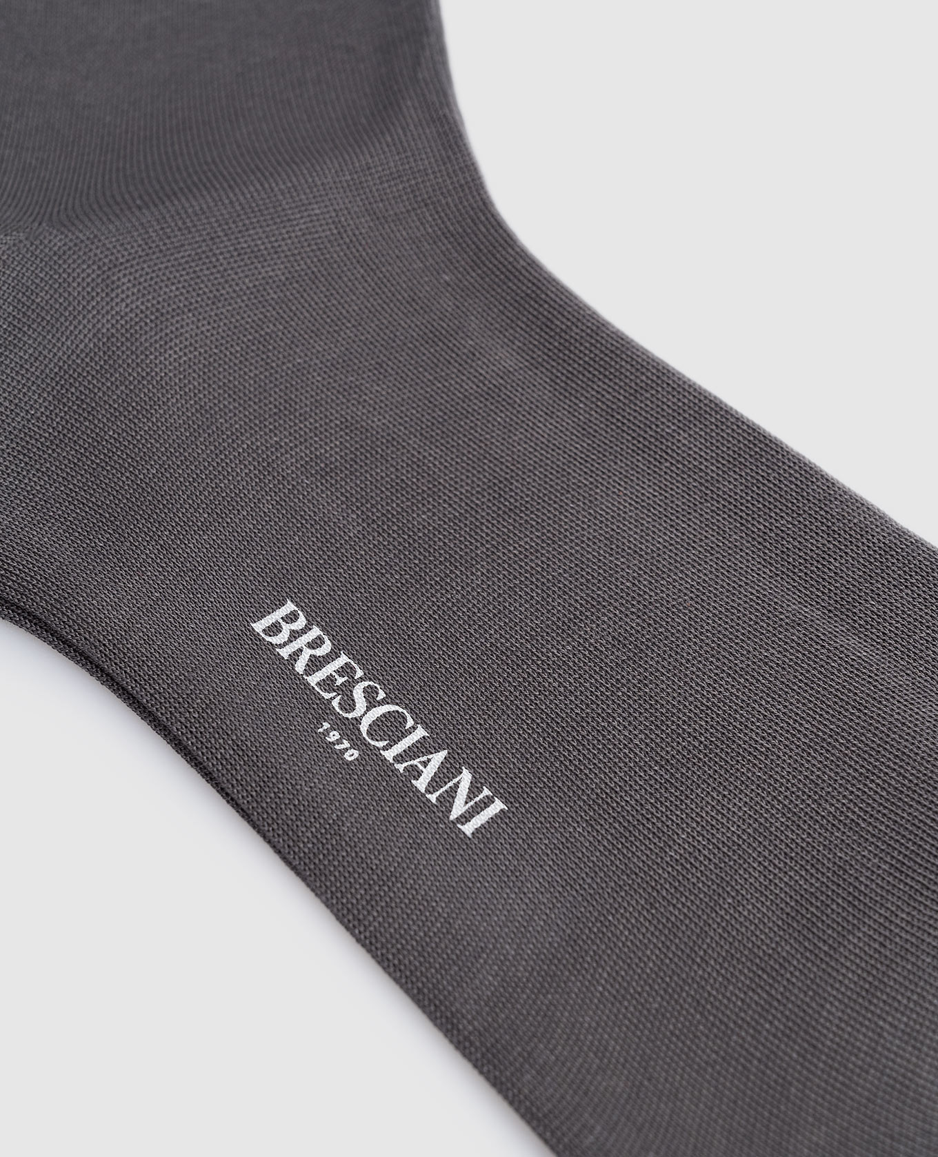 

Gray socks with silk Bresciani, Grey