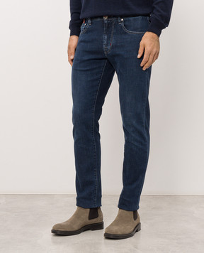 Tramarossa MICHELANGELO blue jeans with a worn effect MICHELANGELODBSS