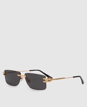 Bottega Veneta Gold sunglasses A002FEV4450