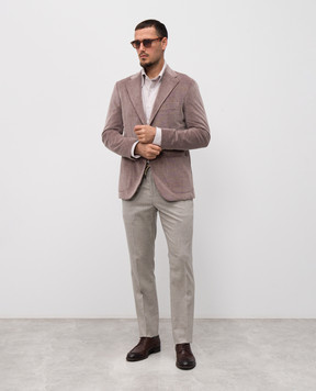 Pini Parma Pink corduroy blazer JACCORDPLUM