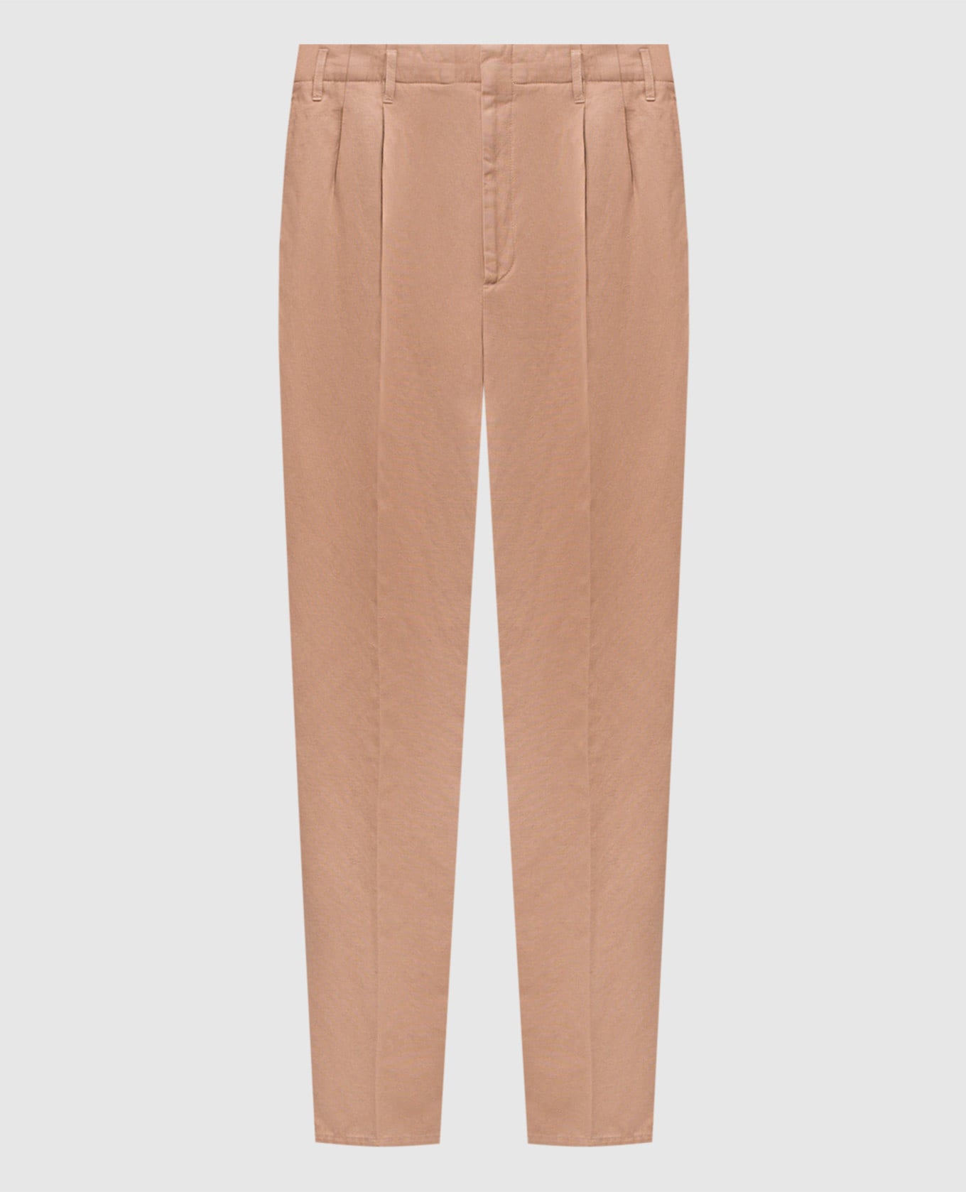 Beige linen pants Brunello Cucinelli