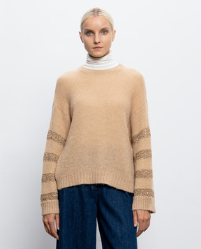 Twinset Beige alpaca sweater 262TP3530