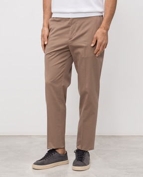 Peserico Brown wool pants R5422508274