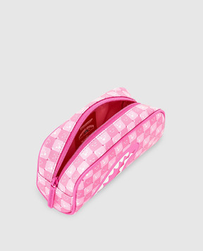 Sprayground Children's pink cosmetic bag SHINOBI SHARKS IN PARIS 910B9323NSZ