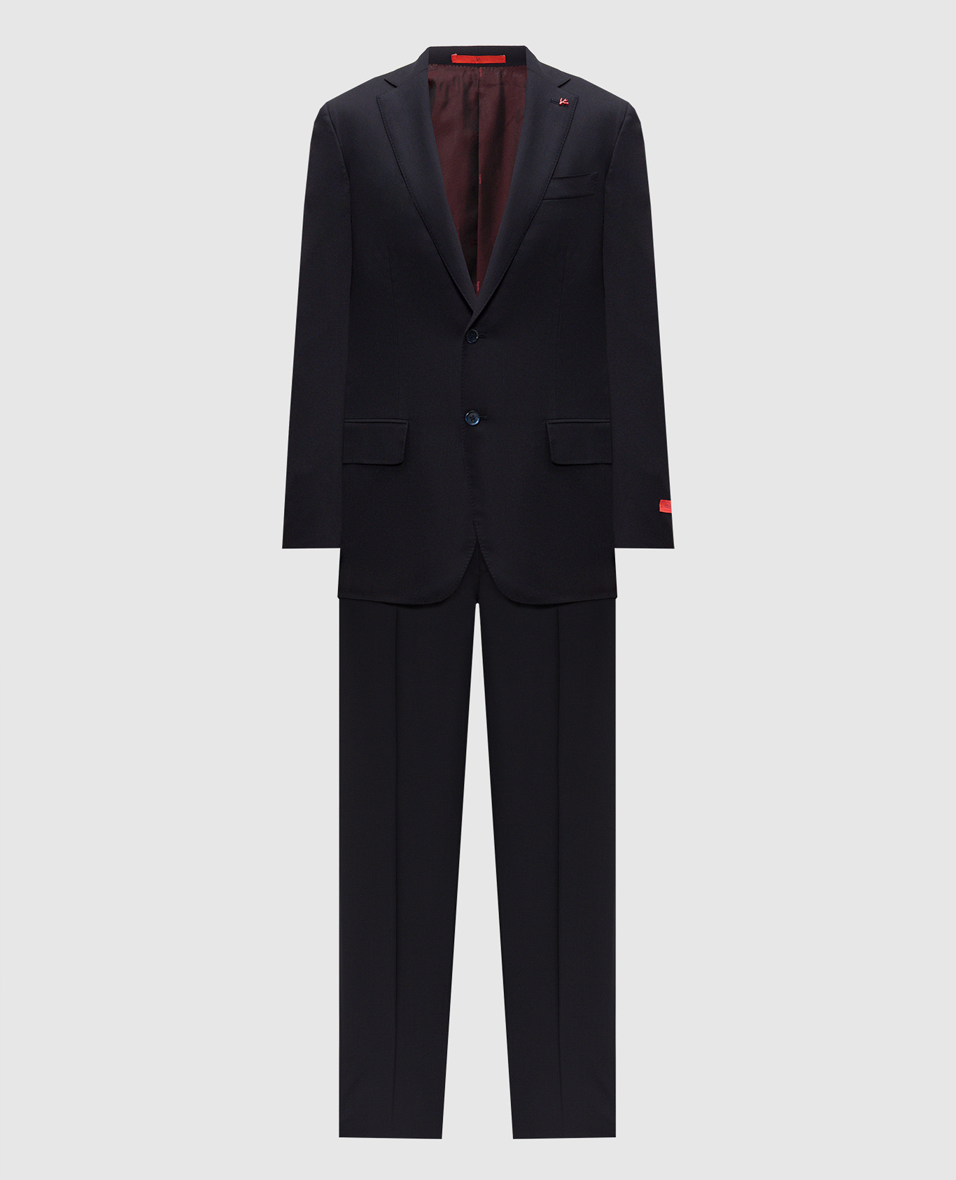 Blue wool suit ISAIA