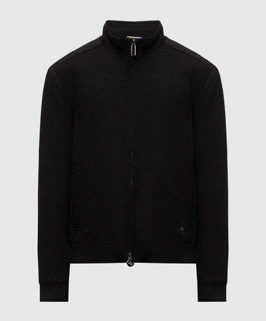 Black cashmere jacket