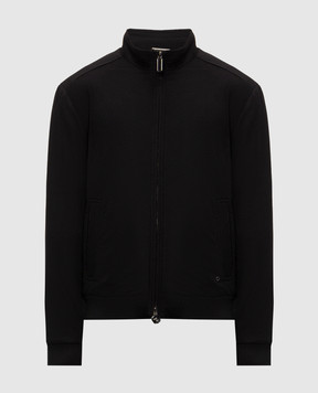 Stefano Ricci Black cashmere jacket MZJ6300161C0001T