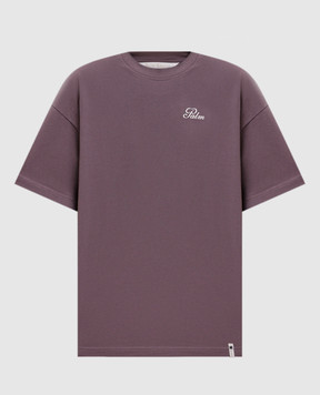 Palm Angels Palm Sway Purple T-Shirt PAWAA005JR001