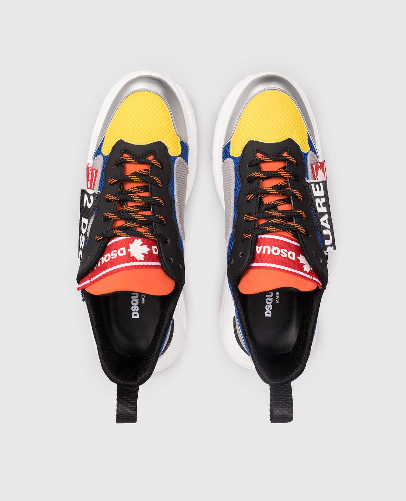 Children's sneakers with logo patches DSQUARED2 4