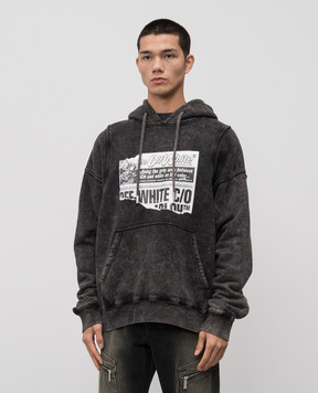 Off-White Gray hoodie News 44MBB12GF5F004