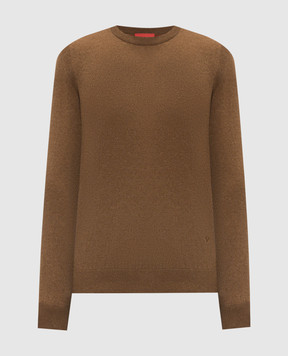ISAIA Brown cashmere sweater MG8396Y0531