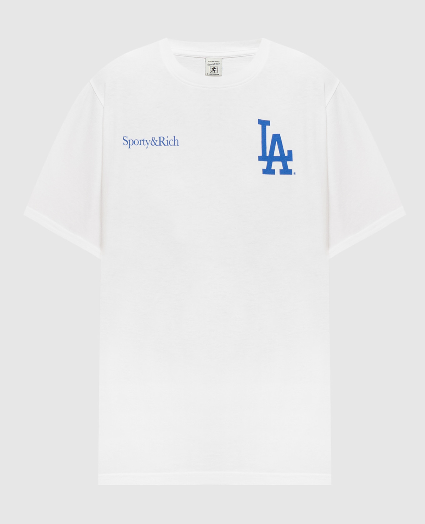 Dodgers Serif White T-Shirt Sporty & Rich
