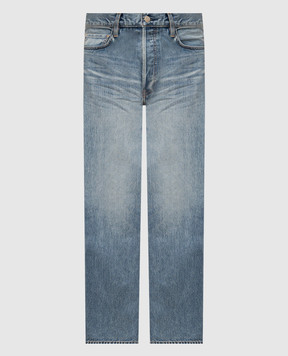 Fear of God Blue jeans with a worn effect FG9M459906DNMMI