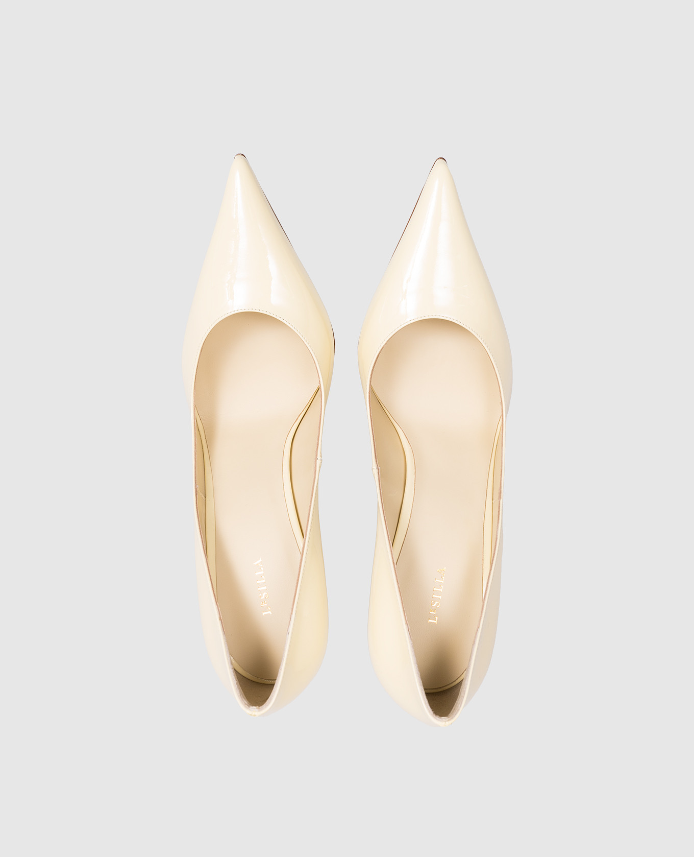 Bella yellow patent leather shoes Le Silla 4