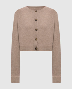 Loulou de Saison Beige HEIKE cashmere cardigan HEIKE