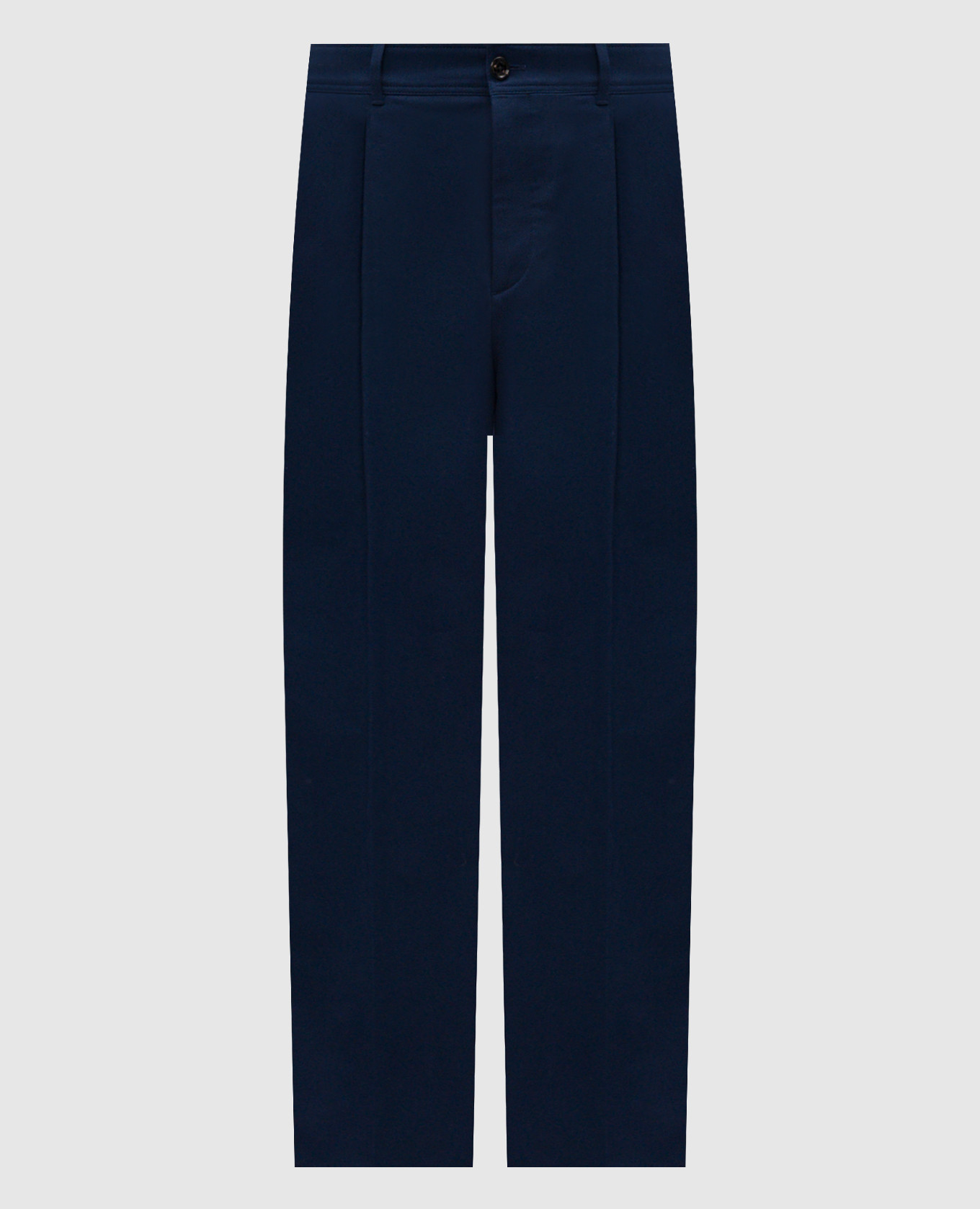 Blue pants with emblem