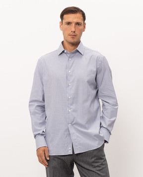 Canali Checked cotton shirt GR03826NCL70A1