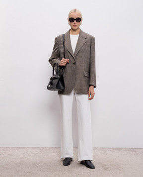 Max Mara Weekend MAGMA wool check jacket WKDMAGMA