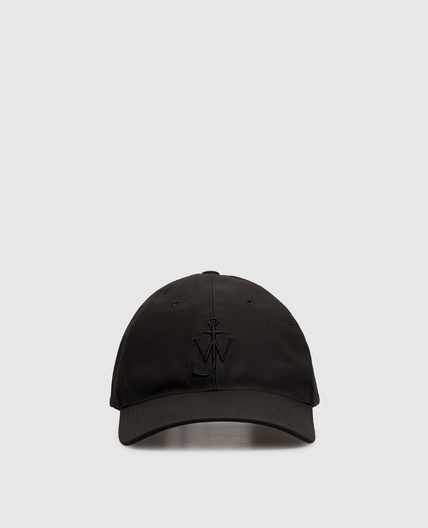 Black cap with embroidery