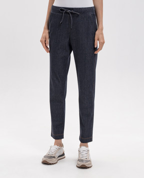 Max Mara Blue VAMPATA pants MMLVAMPATA