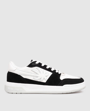 Palm Angels Leather Basketball Sneakers PMIA10WS26LEA001