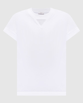 Peserico White T-shirt A06879J00070C